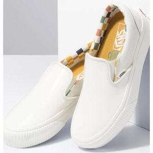 VANS Karina Rozunko Slip-On Platform SF Womens Shoes